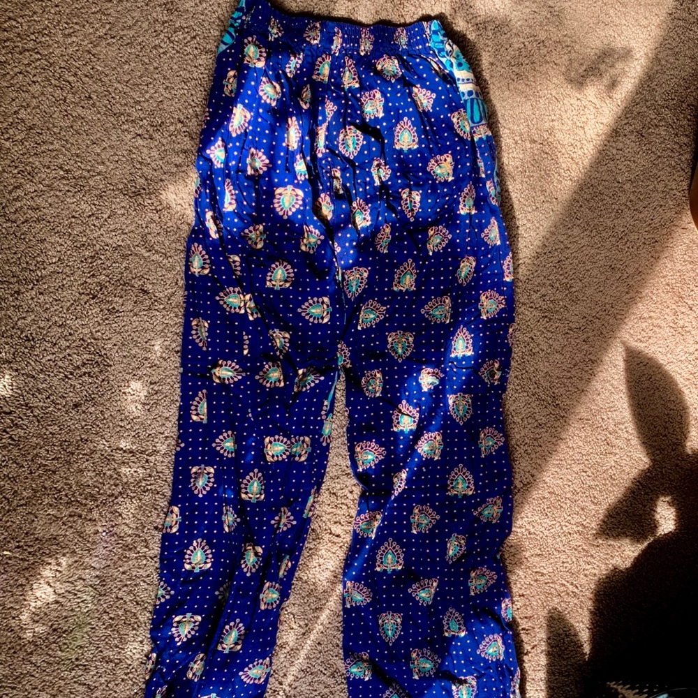 Boho Flowy Patterned Comfy Pants!